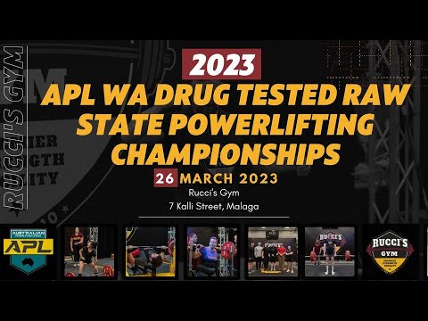 2023 APL WA Drug Tested Raw State Powerlifting Championships