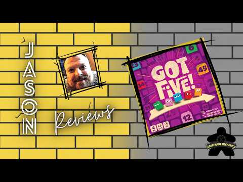 The Boardgame Mechanics Review Got Five!