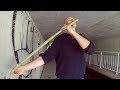 Willow Bark Overtone Flute- Oldschool 'Seljefloyte'