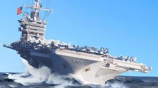  Kapal Induk Nuklir Baru AS John F. Kennedy Jalani Uji Coba Laut Berkecepatan Tinggi