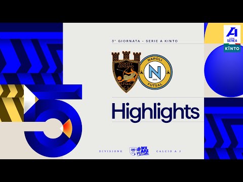 Ecocity Genzano-Napoli Futsal 2-3 | Goals and highlights | Matchday 3 | Serie A KINTO 2025/2026