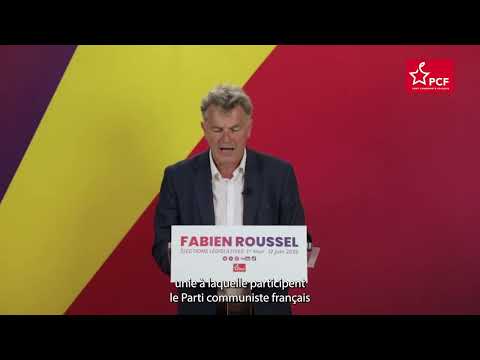 Une soirée historique  pour la gauche et le monde du travail (Fabien Roussel)