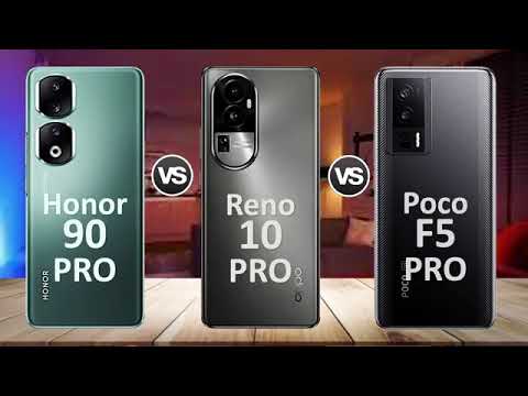 Xiaomi Poco F5 Pro vs Oppo Reno 10 Pro vs  Honor 90 Pro |The Fight Of The Pros! #xiaomi #oppo #honor