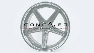 CONCAVER CVR9 hliníkové disky 9x19 5x114,3 ET31 Carbon Graphite