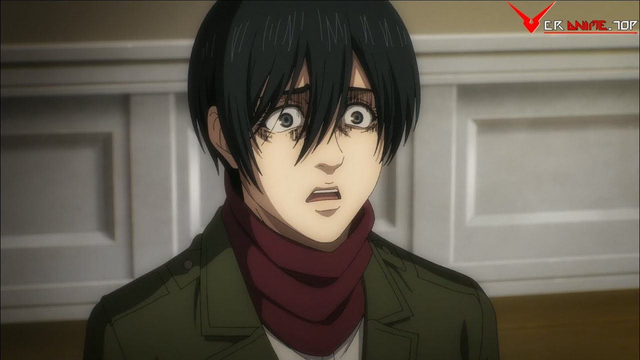 Eren le declara su amor a Mikasa (Shingeki no Kyojin Final Season Audio Latino)