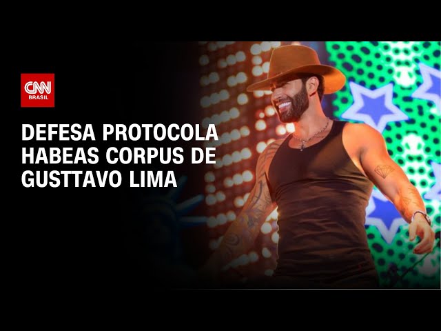 Defesa protocola habeas corpus de Gusttavo Lima | CNN NOVO DIA