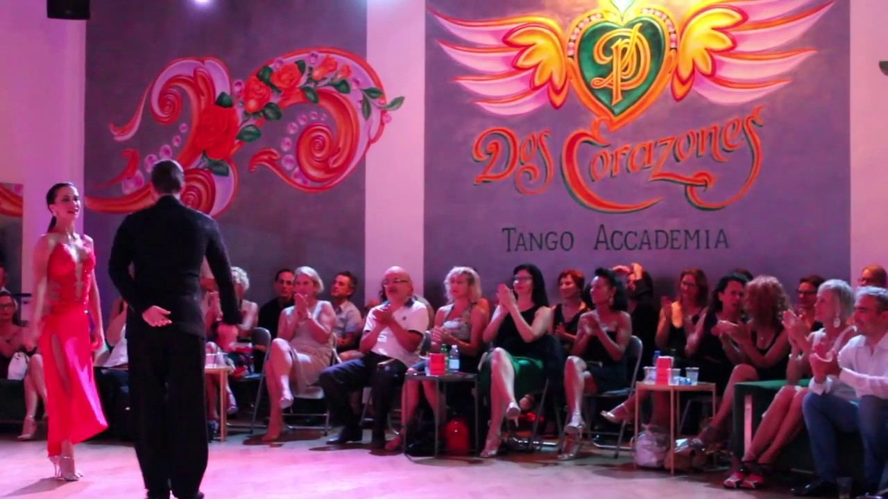 Video thumbnail for Dmitriy Kuznetsov & Olga Nikola 3/4 - 2 Corazones Tango Accademia Rimini 29/06/2018