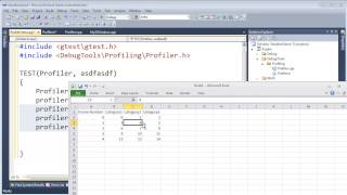 Defining the Profiler API