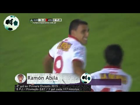 Gol Ramón Abila - Huracán 4 Vs Argentinos Juniors 0 - Primera División 2015