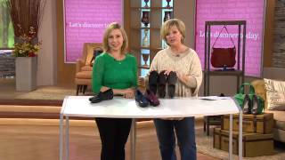 Clarks Bendables Stretch & Croco Embossed Shoes Gael Beam with Carolyn Gracie