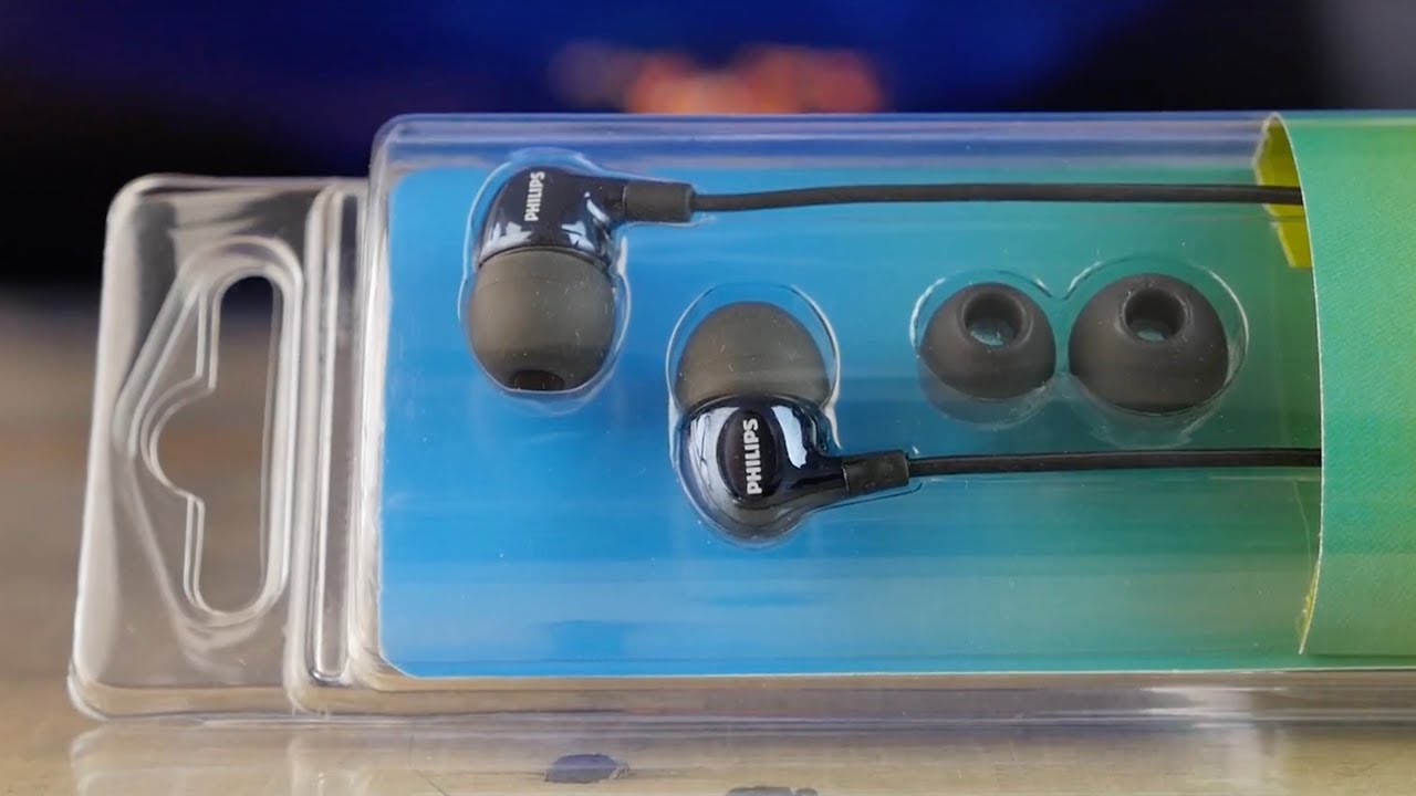 Навушники Philips SHE3700LB / 00 (блакитні) video preview
