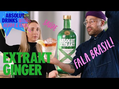 It's Extrakt Ginger Time! | Absolut Extrakt | Absolut Drinks with Rico & Hedda