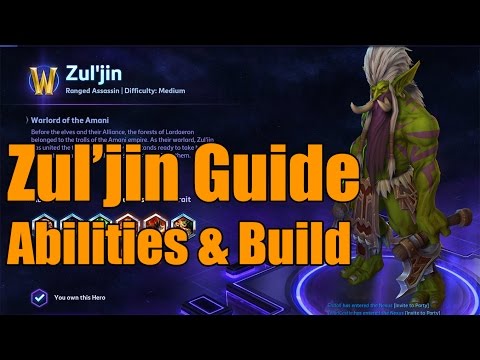 Heroes of the Storm - Zul'Jin Guide: Build Choices & Explanations