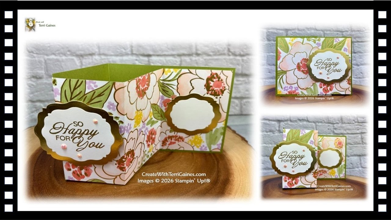 Lovely & Beautiful Fun Fold Card Tutorial 