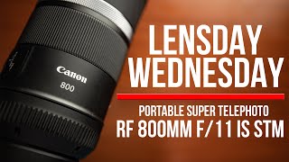 Video 1 of Product Canon RF 800mm F11 IS STM Full-Frame Lens (2020)