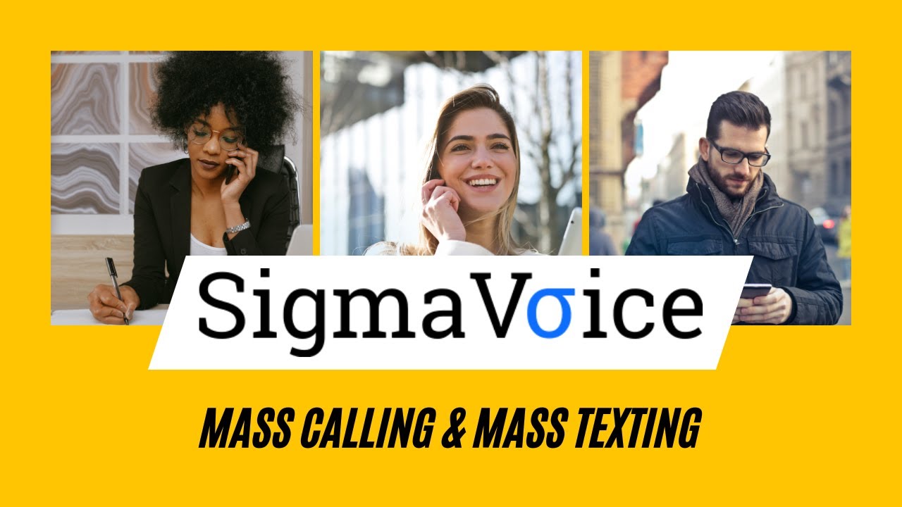 Sigma Voice Mass Calling & Mass Texting