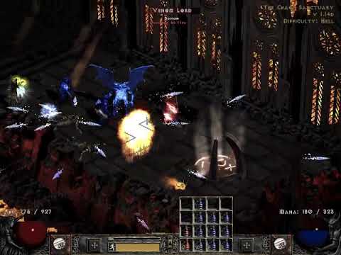 Diablo 2: Lvl 78 Classic HC Sorc Hell CS