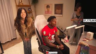 iShowSpeed Meets Pokimane 👀