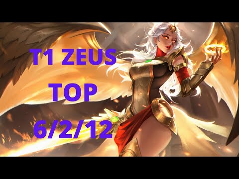 T1 ZEUS KAYLE TOP vs SEJUANI