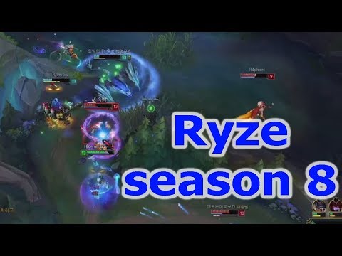 How to build Ryze semi tank power season 8