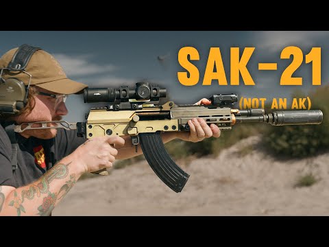 Americas Wildest Take on 7.62x39... The  Stenzel SAK-21