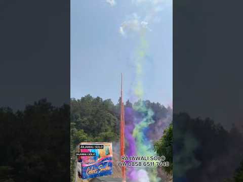 COLOUR SMOKE WARNA CAKES LANTERN 25 SHOT 1,2 