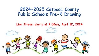 CCPS 2024-2025 PreK Lottery Drawing