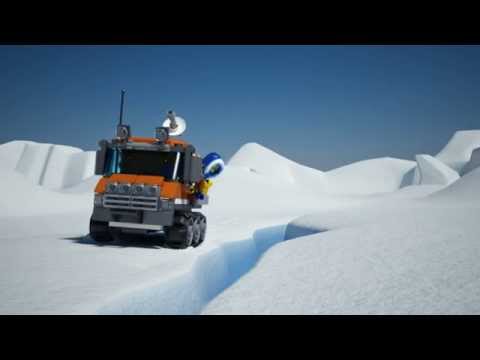 Lego City | Arctic | 60033 | Arctic Ice Crawler | Lego 3D Review