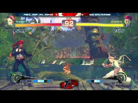 Toryuken 2 Day 2 - SSF4AE2012 Top 8 - FNX_EMP_RG_KBrad vs AGE_Wolfkrone