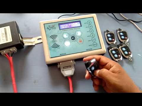 Manual bus 12v dc central lock tester - automatic swadeshi