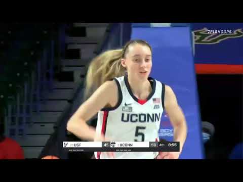 UConn Women's Basketball Highlights v. USF 11/21/2021 (Battle 4 Atlantis Semifinals)