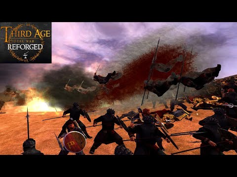 DRAGON FIRE IN THE EASTERN DESERT (Battle Replay) - Third Age: Total War (Reforged)