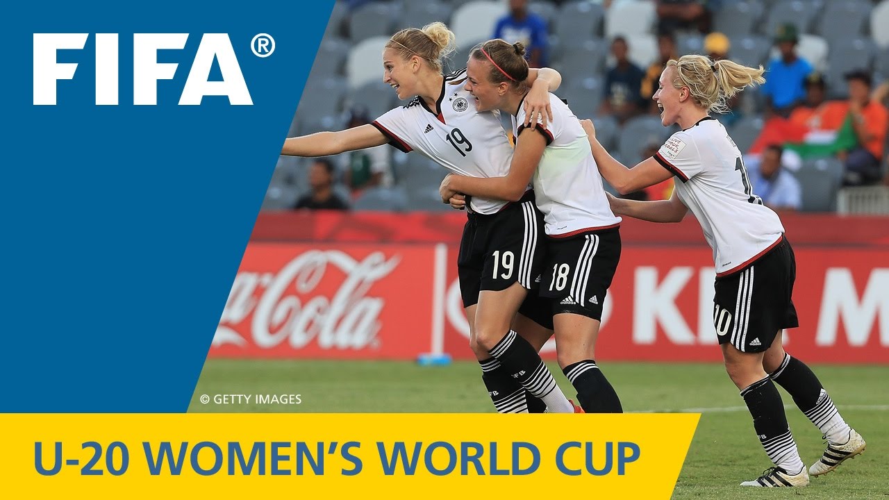 Resumo da Alemanha [Feminino S20] 3 vs México [Feminino S20] 0 2016