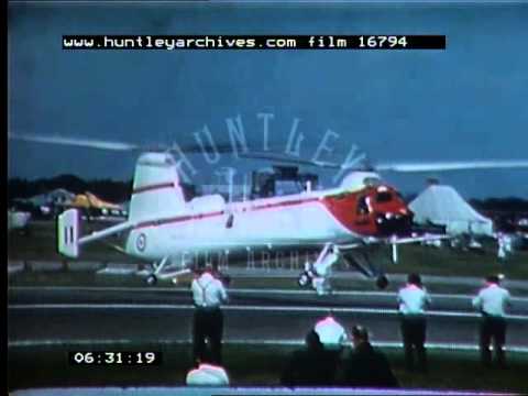 Flying Display at Farnborough, 1950's - Film 16794