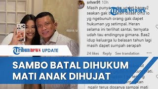Anak Ferdy Sambo 'Diserang' Warganet seusai Ayahnya Batal Dihukum Mati: Pantes Santai-santai