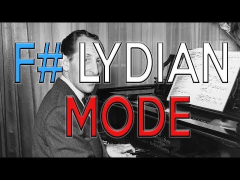 F# LYDIAN MODE in 30 SECONDES - ANIMATED MUSIC THEORY TUTORIAL