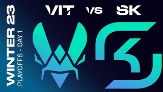 LEC Winter Split 2023 - W5D2 - VIT vs SK BO3
