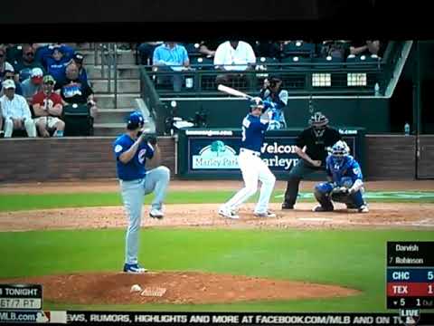 Cubs vs. Ranger ( Hu Darvish)