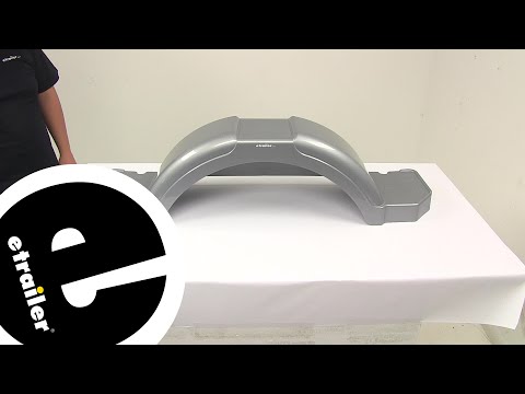 etrailer | Breaking Down the CE Smith Single Axle Trailer Fender w/ Top and Side Steps