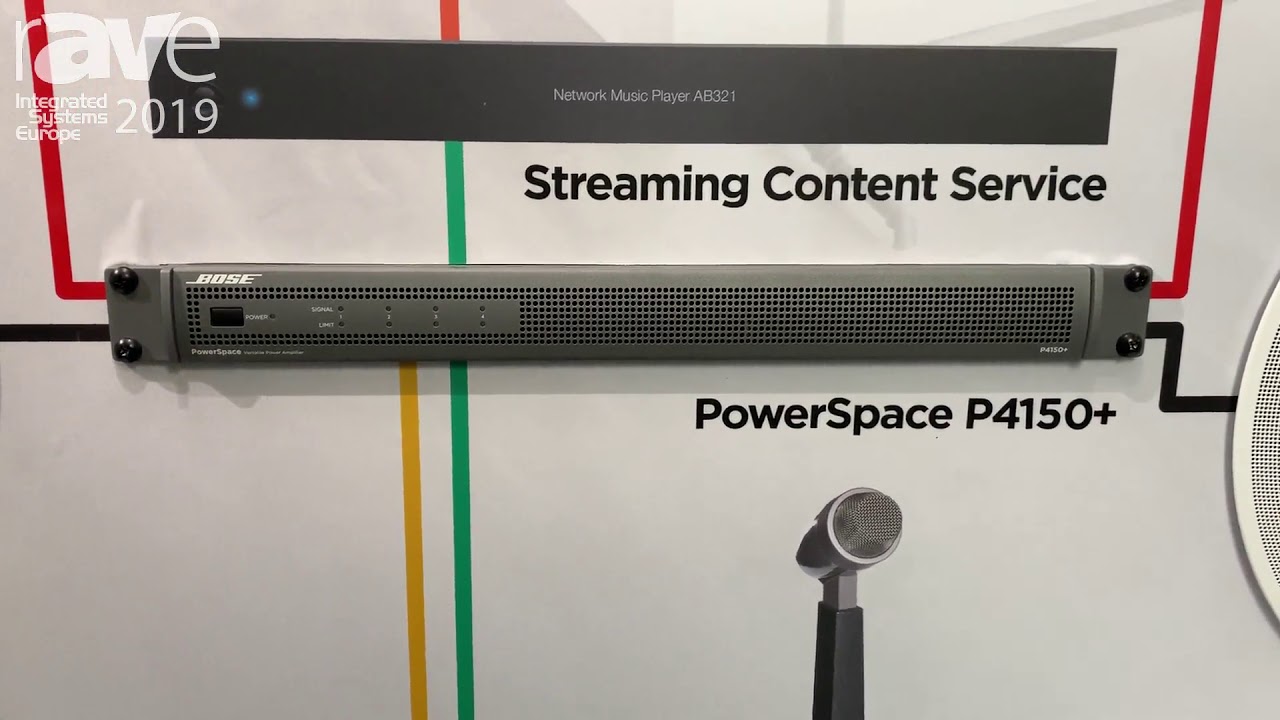 video Cục đẩy công suất Bose PowerSpace P4300A chính hãng 0