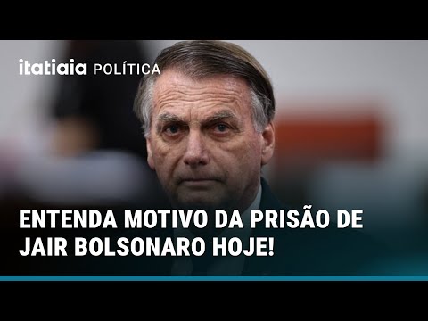 PRISÃO DE BOLSONARO: SAIBA AS PRIMEIRAS INFORMAÇÕES SOBRE PRISÃO DO EX-PRESIDENTE