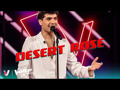 Jean - 'Desert Rose' | Blind Auditions #1 | The Voice van Vlaanderen | VTM