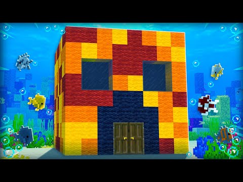 Preston vs Brianna UNDERWATER House Battle! - Minecraft
