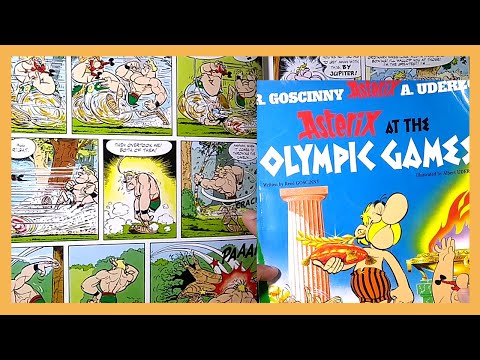 Bande dessinée ASTERIX at the OLYMPIC GAMES by GOSCINNY and UDERZO