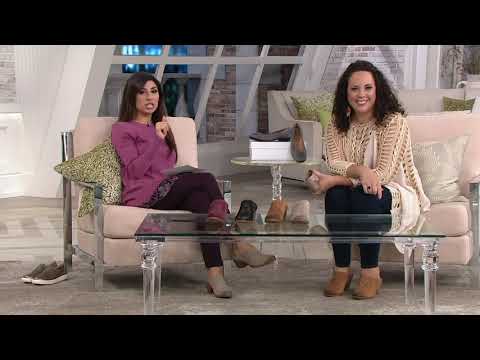 Earth Nubuck Western Detailed Mules - Mendon on QVC