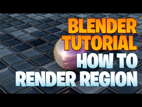 Blender beginner series No. 64 - How to render region