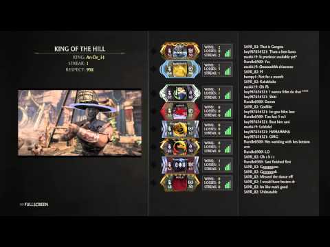 Mortal Kombat X: Journey to 1000 Respect Points! KOTH Kung lao (Tempest Variation)