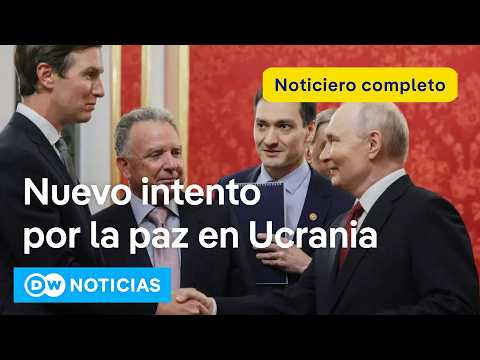 🔴 DW Noticias 5 de septiembre: Enviados de Trump viajan a Moscú para arrancar concesiones a Putin