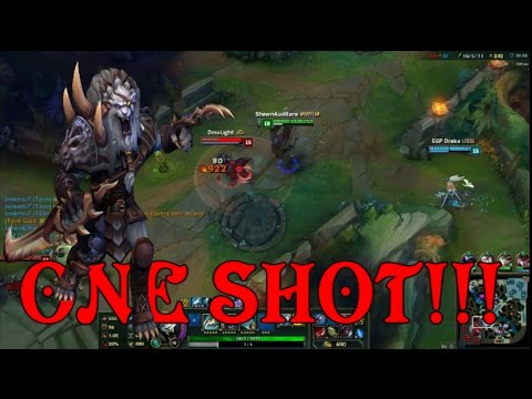 One Shot Rengar Rework!!!