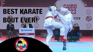 The BEST Karate Bout of all time WORLD KARATE FEDERATION Mp4 3GP & Mp3
